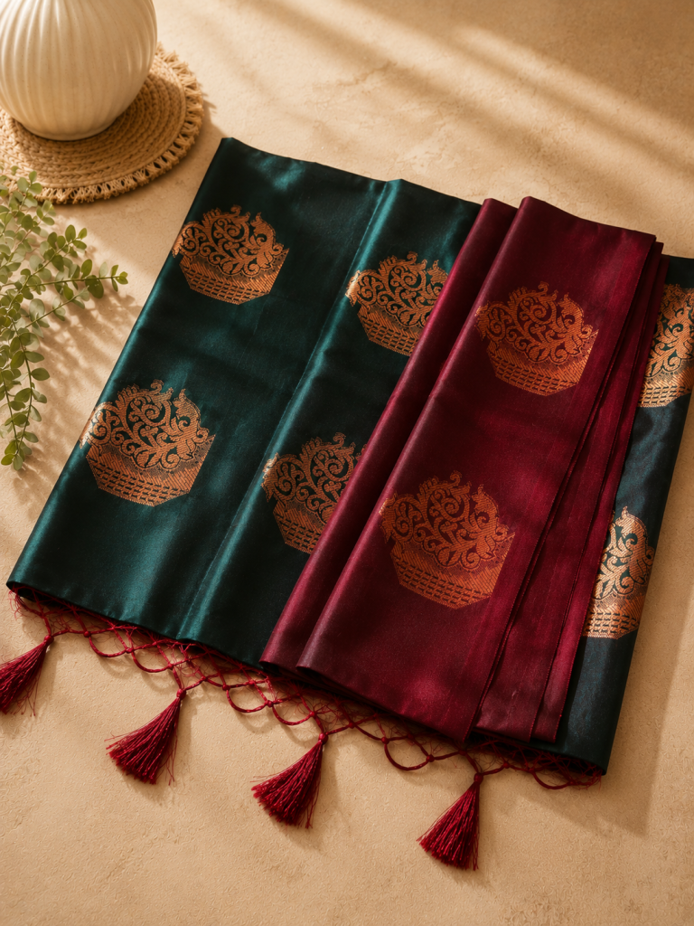 Emerald Royale Semi Silk